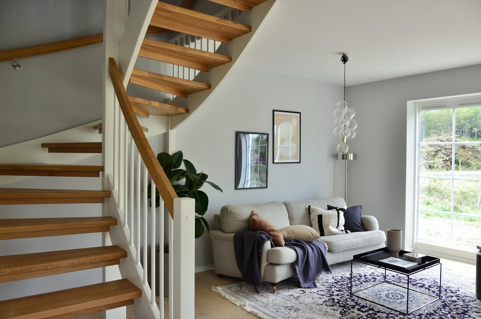 Modern home interior in Langdon, Alberta